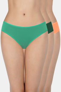 Green Dark Green Orange